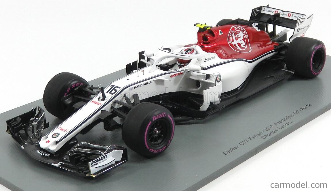 CHARLES LECLERC 2018 ALFA ROMEO SAUBER C37